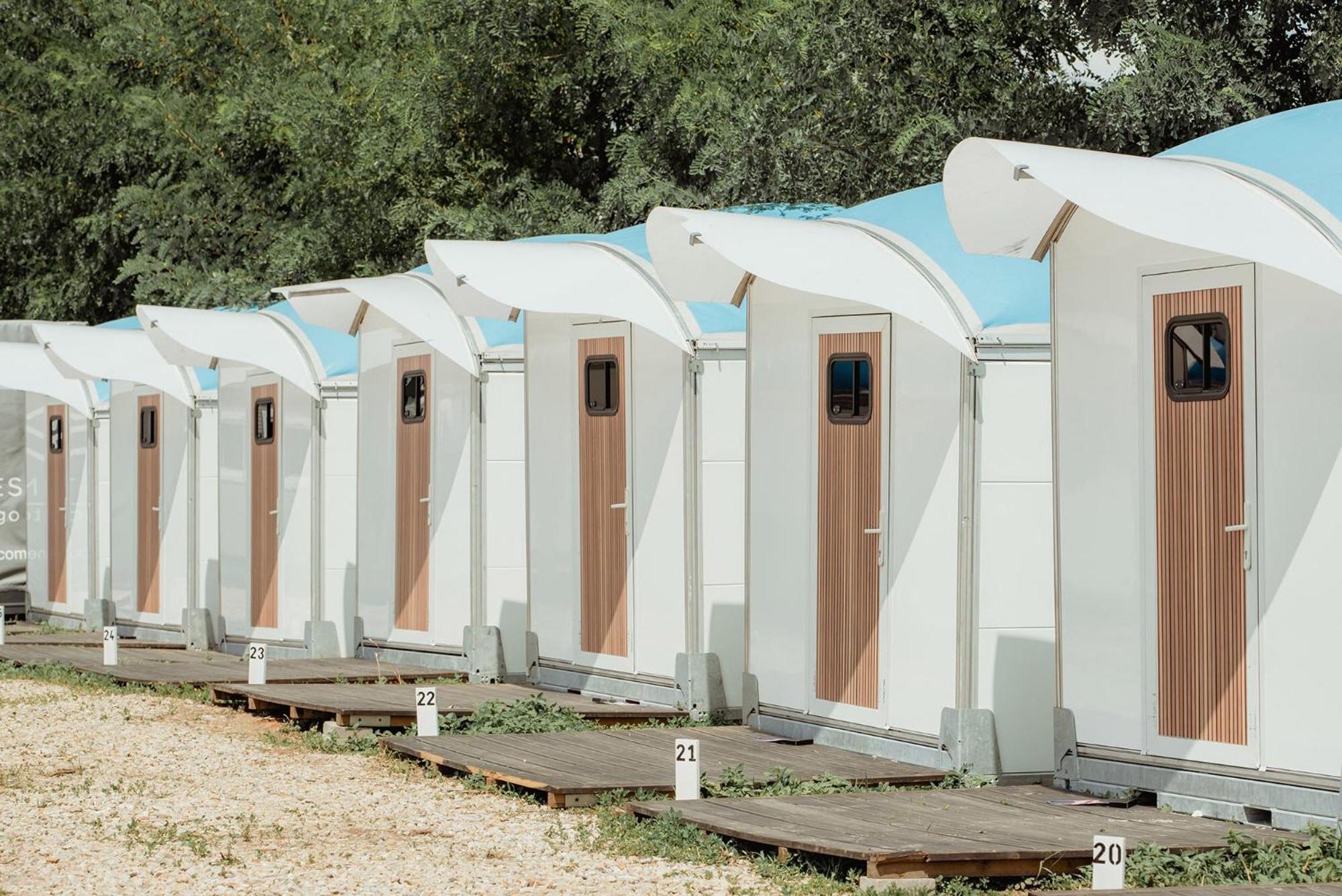 Oktoberfest Wiesn Camp Lodge Μόναχο Εξωτερικό φωτογραφία