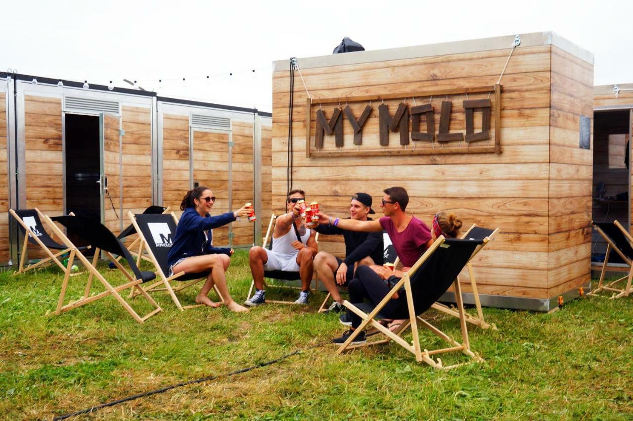 Oktoberfest Wiesn Camp Lodge Μόναχο Εξωτερικό φωτογραφία