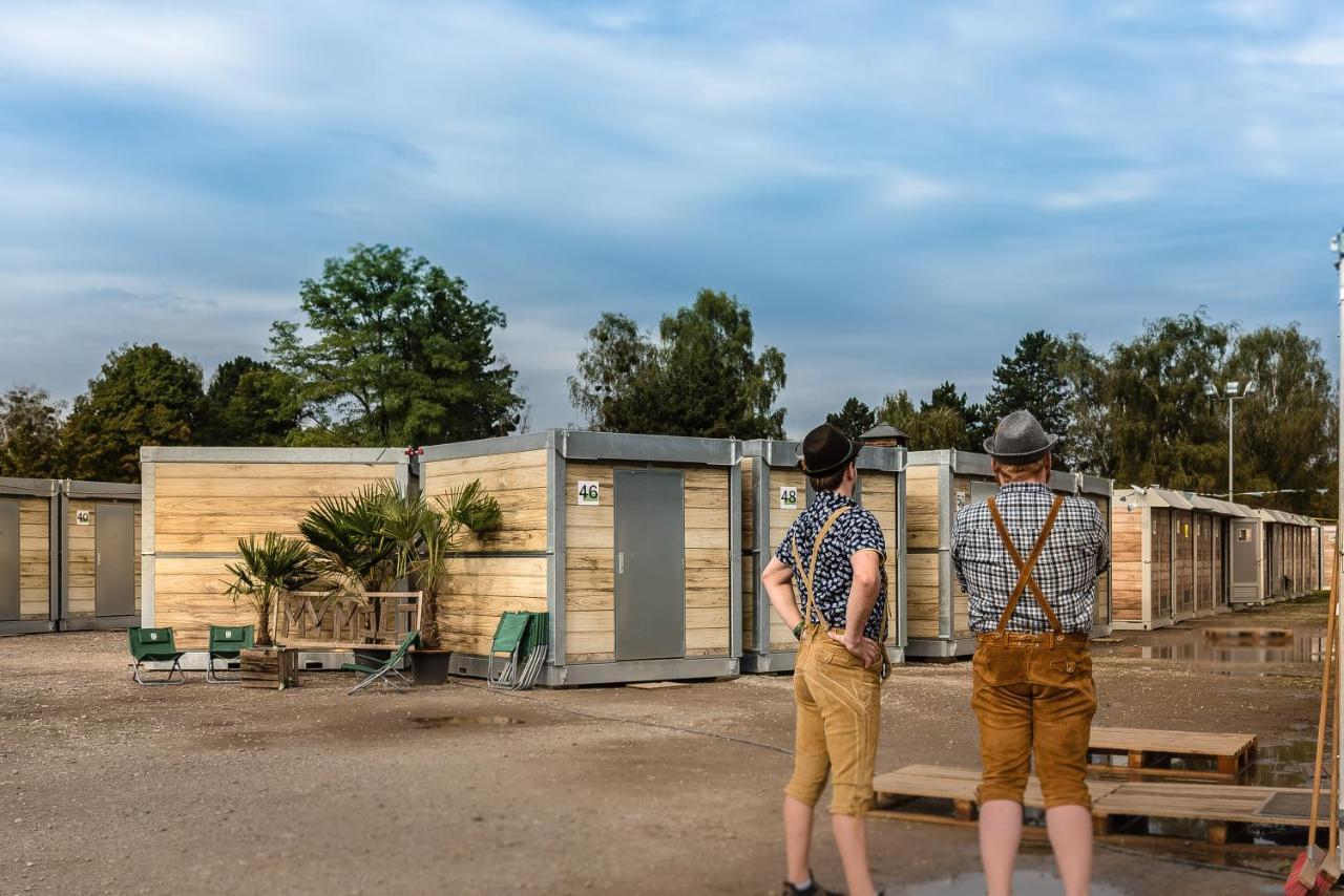 Oktoberfest Wiesn Camp Lodge Μόναχο Εξωτερικό φωτογραφία